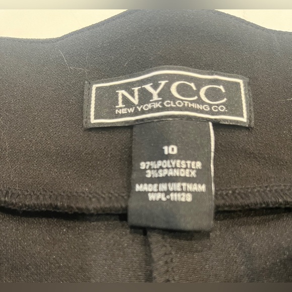 New York Clothing Company wide leg pants. Size 10. - Picture 3 of 3